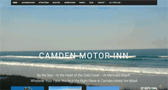 Desktop Screenshot of camdenmotorinn.com.au